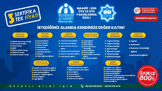 Business Academy ve Maarif-Sen işbirliği
