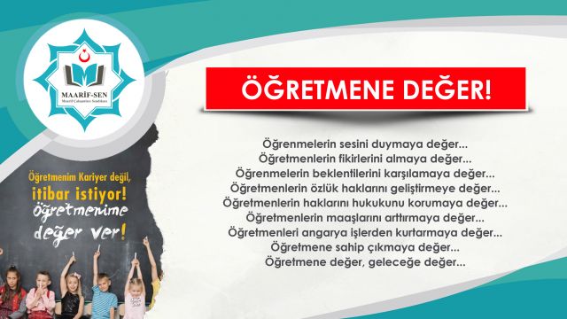 Öğretmene Değer