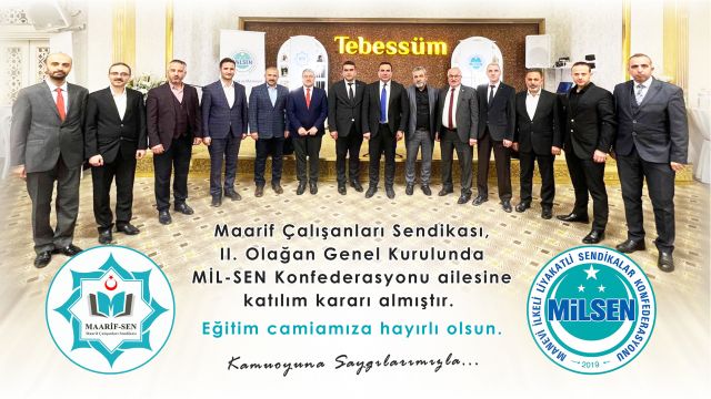 II. Olağan Genel Kurul Toplantısında MİL-SEN’e katılma kararı çıktı