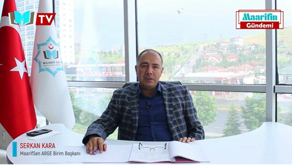 Maarifin Gündemi: “Öğretmenlik Kariyer Basamakları Üzerine Bilgilendirme ve Değerlendirme”