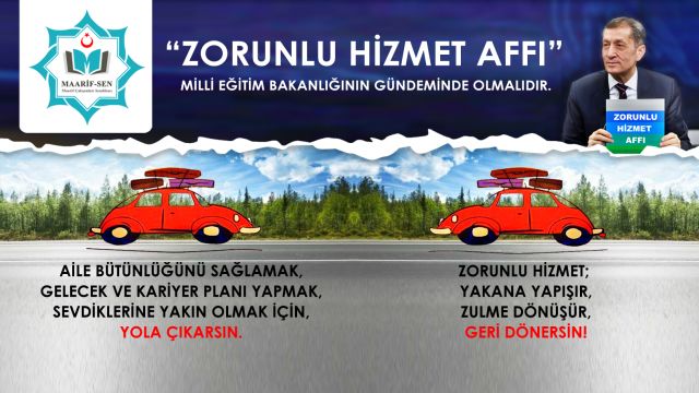 Zorunlu Hizmet Affı İstiyoruz