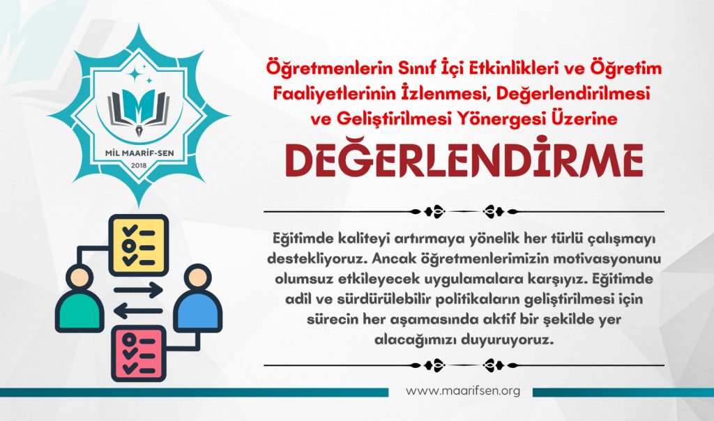 Öğretmenlerin Denetimine İlişkin Yönerge Değerlendirmesi