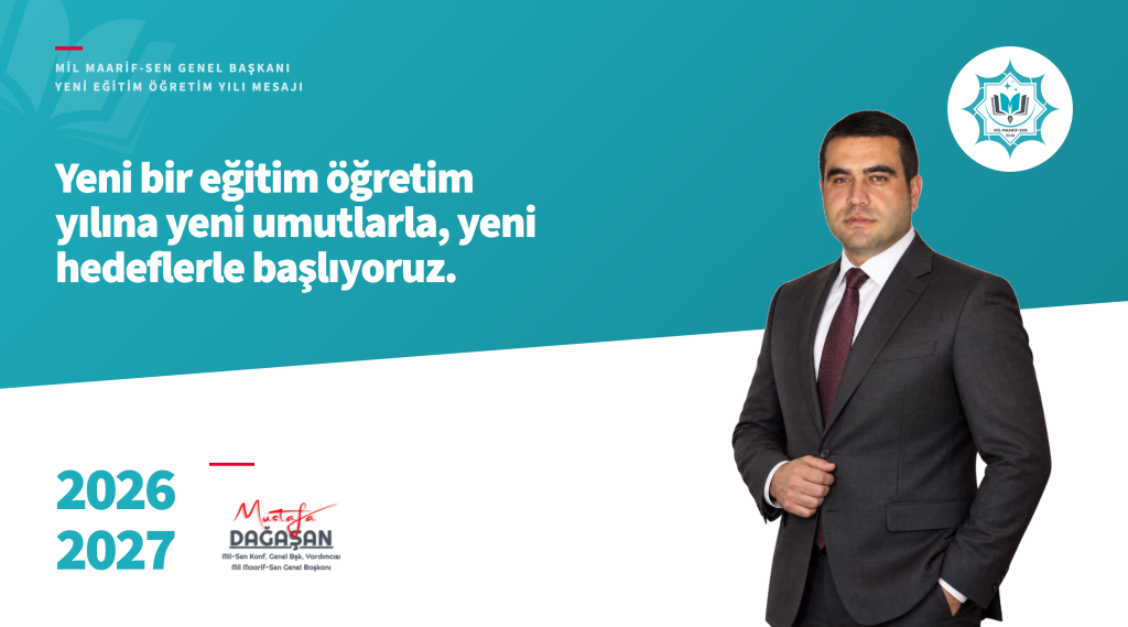 Genel Başkanımız Mustafa DAĞAŞAN’ın Yeni Eğitim Öğretim Yılı Mesajı: “Öğretmeni Güçlendirmeden Eğitimi Güçlendiremezsiniz!”